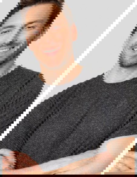 Odlo Running Training Tshirt Crew neck 31403215015 Γκρί