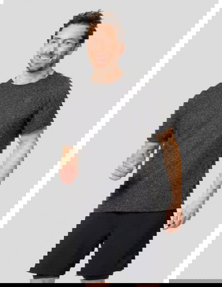 Odlo Running Training Tshirt Crew neck 31403215015 Γκρί