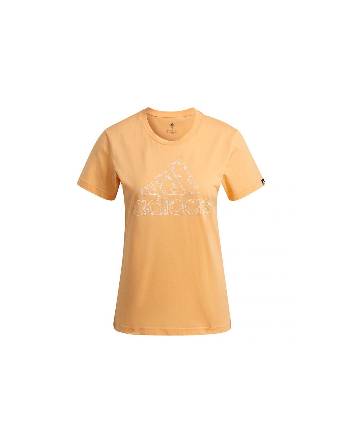 ADIDAS PERFORMANCE Adidas Outlined Floral Graphic TShirt W GL1030