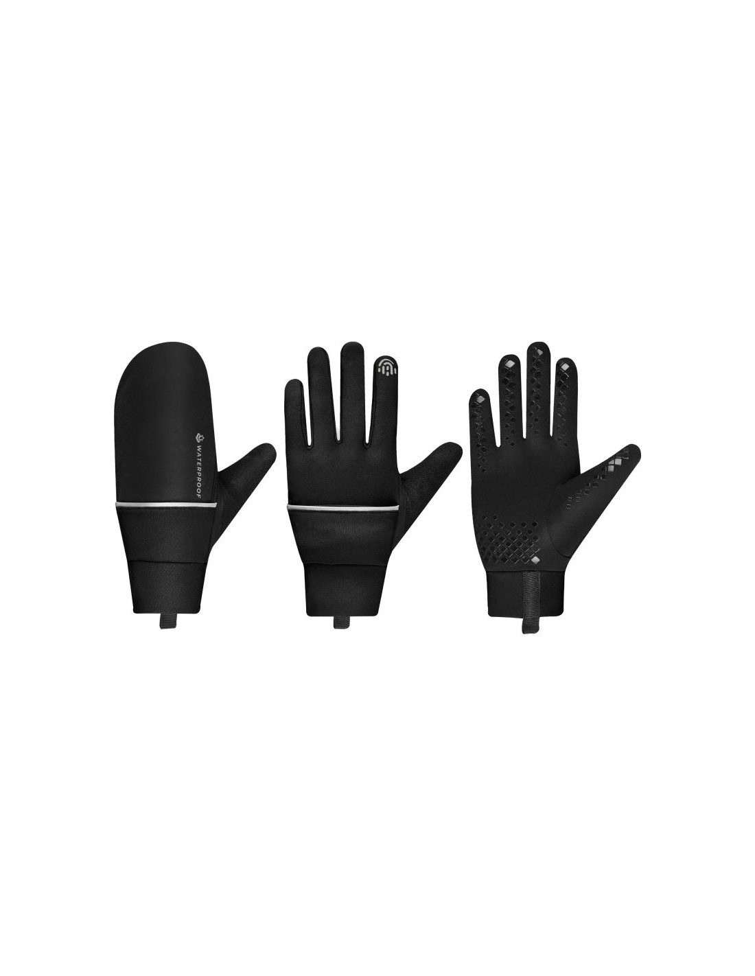 Spokey Skill ML BK 941115 cycling gloves