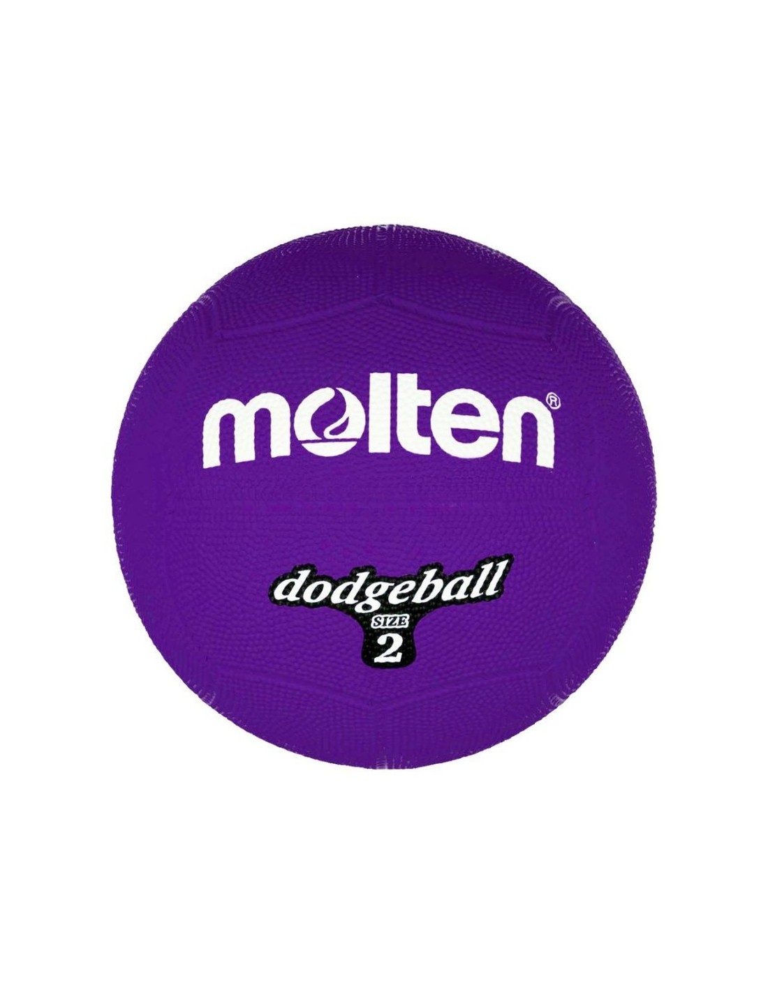Rubber ball Molten dodgeball size 2 DB2V HSTNK000011268