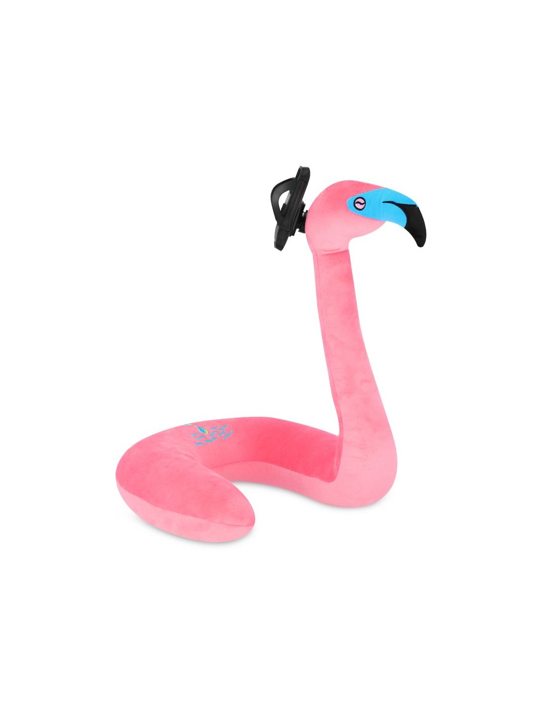 Spokey Tourist headrest with smartphone holder flamingo Spokey SERPENTE 941254