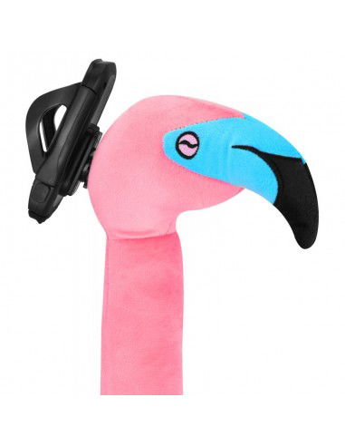 Tourist headrest with smartphone holder flamingo Spokey SERPENTE 941254