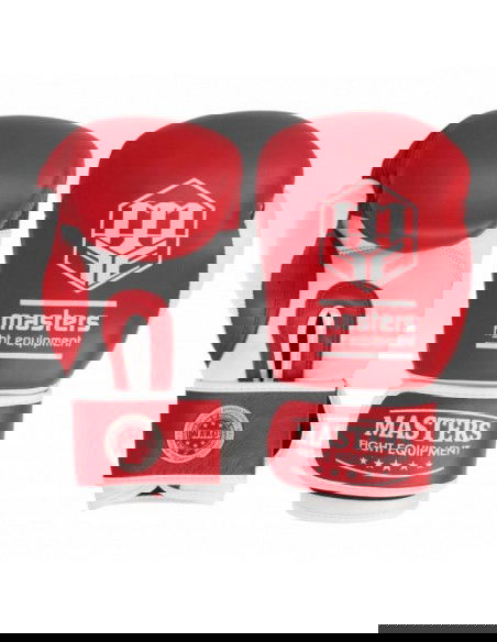 Leather boxing gloves MASTERS RBTTRW 0121002