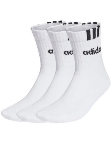 Adidas 3Stripes Linear HalfCrew Cushioned 3p socks HT3437