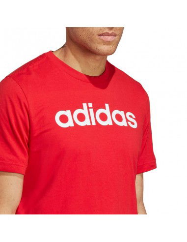 adidas Essentials Single Jersey Linear Embroidered Logo M IC9278