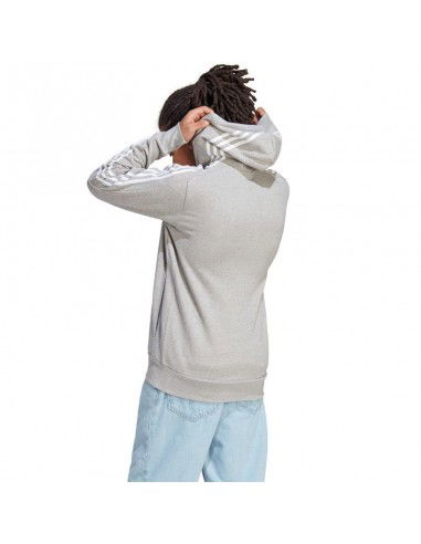 adidas Essentials French Terry 3Stripes FullZip Hoodie M IC9833