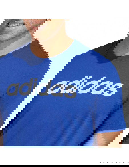 adidas Essentials Single Jersey Linear Embroidered M IC9279