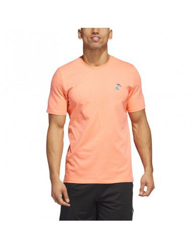 Adidas Lil Stripe Spring Break Graphic Short Sleeve Basketball Tee M IC1869