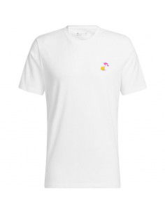 Adidas Lil Stripe Spring Break Graphic Short Sleeve Basketball Tee M IC1868