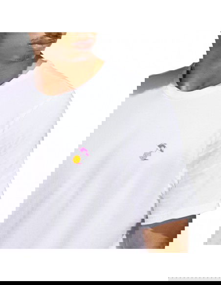 Adidas Lil Stripe Spring Break Graphic Short Sleeve Basketball Tee M IC1868