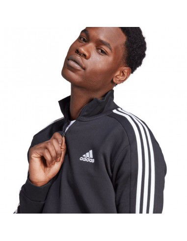 adidas Essentials Fleece 3Stripes 14Zip M HZ6235 sweatshirt