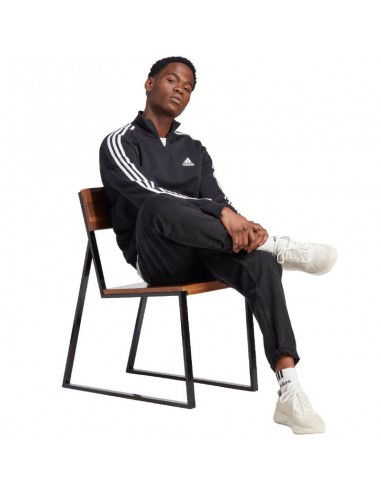 adidas Essentials Fleece 3Stripes 14Zip M HZ6235 sweatshirt