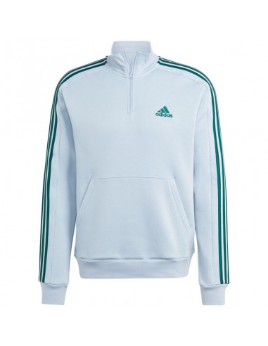 adidas Essentials Fleece 3Stripes 14Zip M Sweatshirt IJ8909