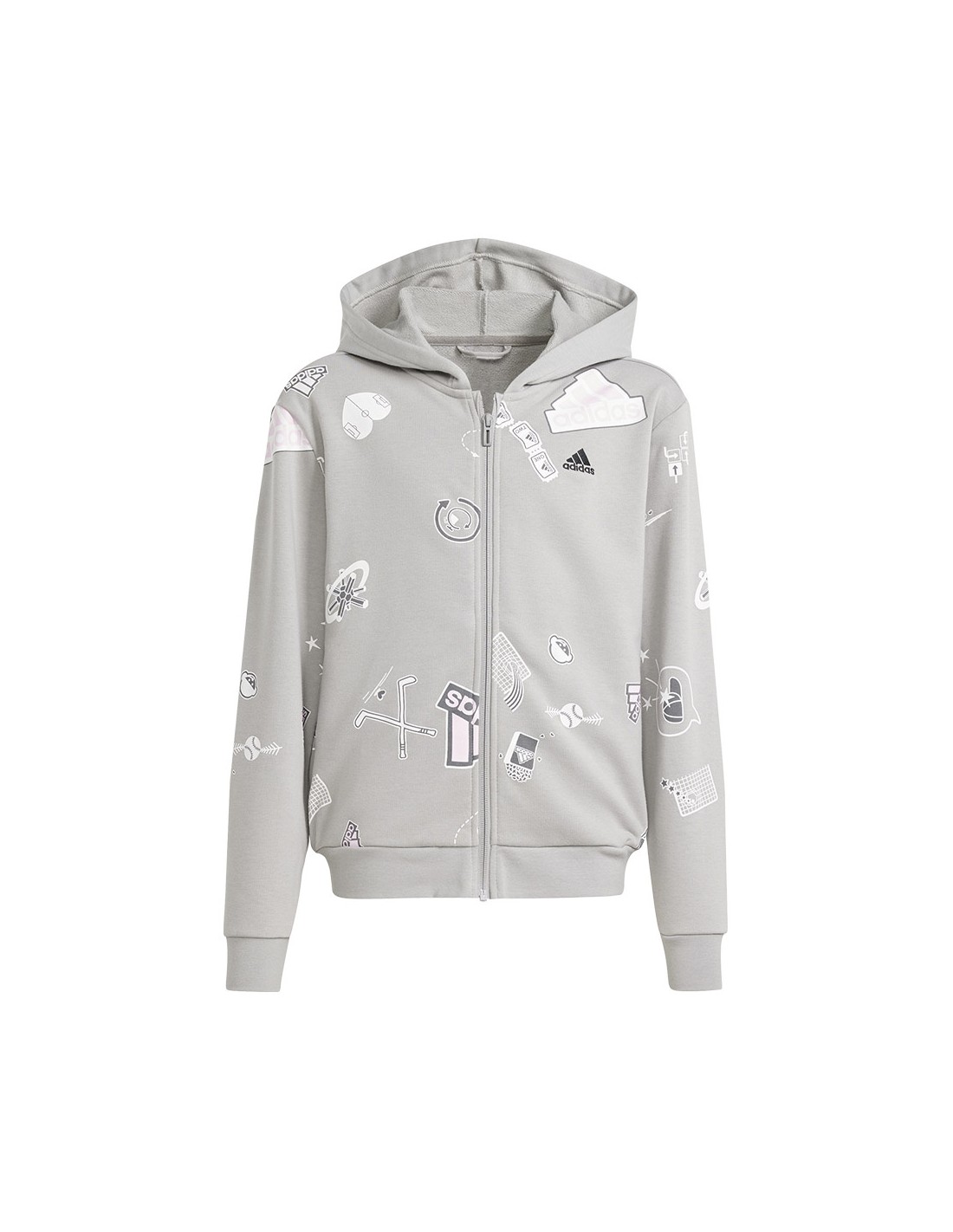 Adidas Biuv Zip Hoodie Jr IS3755 sweatshirt
