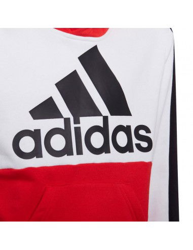 Adidas Colorblock Fleece Hoodie Jr HC5657 sweatshirt