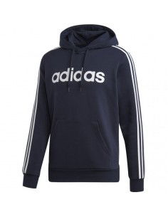 Sweatshirt adidas Essentials 3 S PO FL navy blue M DU0494