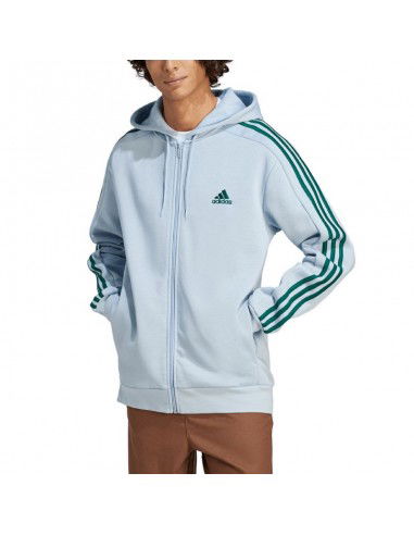 adidas Essentials Fleece 3Stripes FullZip M sweatshirt IJ8932