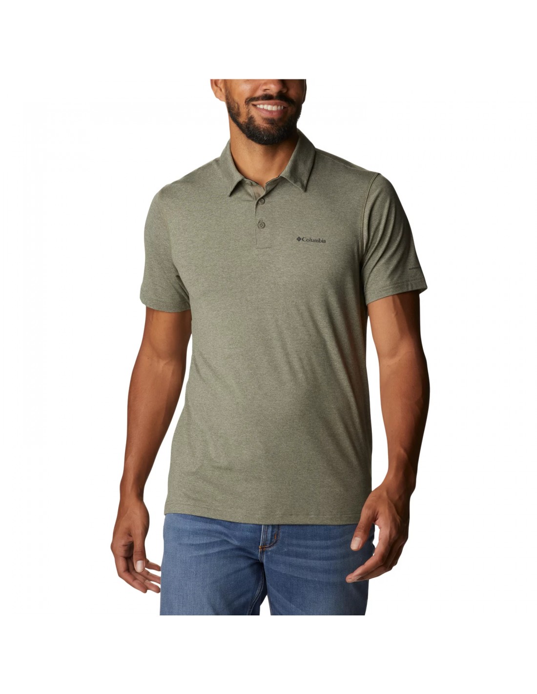 Men's T-Shirts Columbia Green