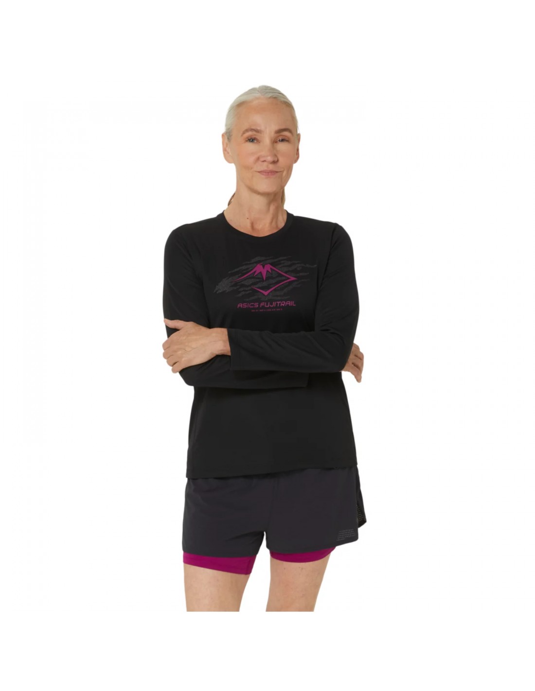 ASICS Fujitrail Logo LS Top 2012D042001