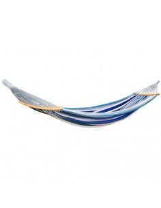 Garden hammock 2 people Luxe XXL 250x150 cm blue 1021201