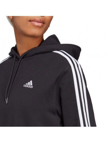 adidas Essentials 3Stripes French Terry Crop Hoodie W IC8767