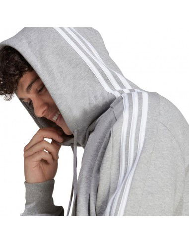 Adidas Essentials French Terry 3Stripes Hoodie M IC0437