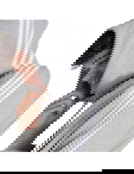 Adidas Essentials French Terry 3Stripes Hoodie M IC0437