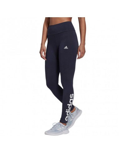 Adidas Essentials HighW Logo W H07781 Leggings