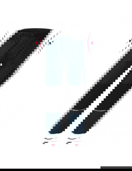 Rimeck Woody M MLIW0102 pants navy blue