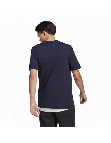 adidas Essentials Single Jersey Linear Embroidered Logo Tee M IC9275