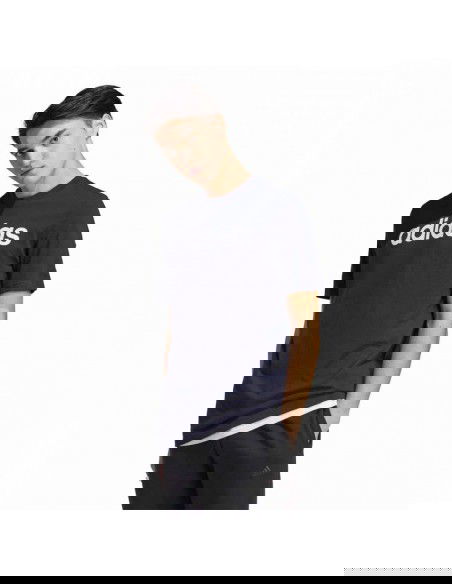 adidas Essentials Single Jersey Linear Embroidered Logo Tee M IC9275