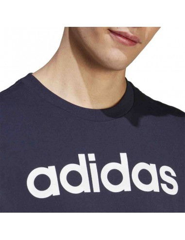 adidas Essentials Single Jersey Linear Embroidered Logo Tee M IC9275