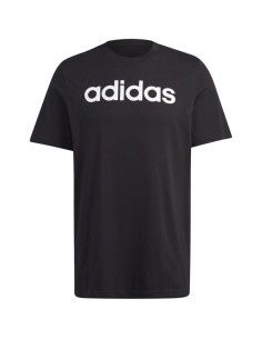 adidas Essentials Single Jersey Linear Embroidered Logo Tee M IC9274