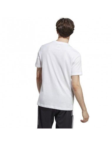 adidas Essentials Single Jersey Linear Embroidered Logo Tee M IC9276