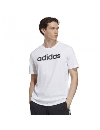 adidas Essentials Single Jersey Linear Embroidered Logo Tee M IC9276