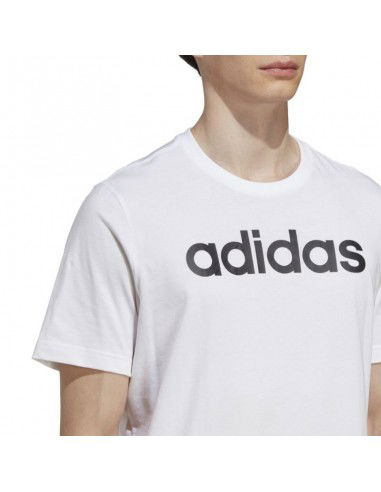 adidas Essentials Single Jersey Linear Embroidered Logo Tee M IC9276