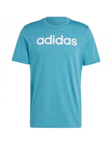 adidas Essentials Single Jersey Linear Embroidered Logo Tee M IJ8655