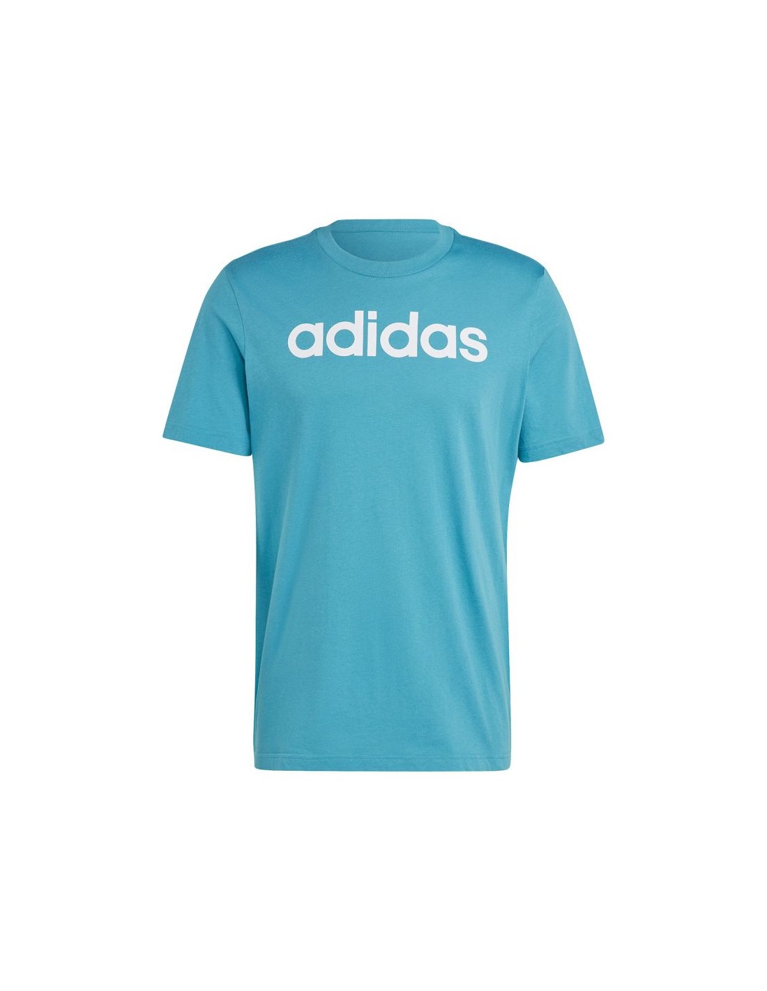 adidas Essentials Single Jersey Linear Embroidered Logo Tee M IJ8655