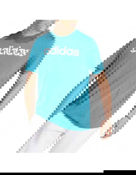 adidas Essentials Single Jersey Linear Embroidered Logo Tee M IJ8655