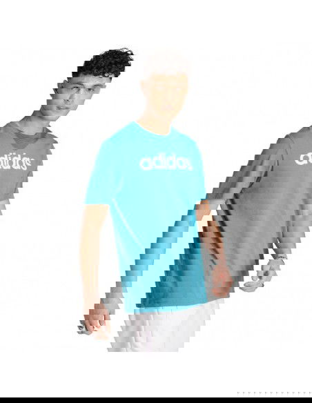 adidas Essentials Single Jersey Linear Embroidered Logo Tee M IJ8655