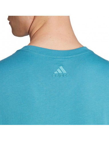 adidas Essentials Single Jersey Linear Embroidered Logo Tee M IJ8655