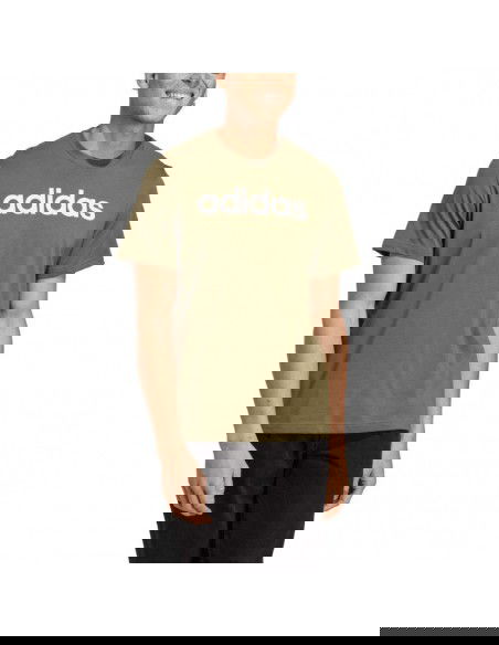 adidas Essentials Single Jersey Linear Embroidered Logo Tee M IC9280