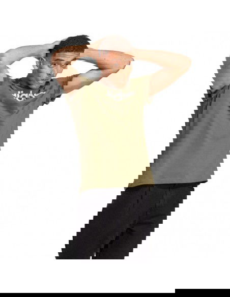 adidas Essentials Single Jersey Linear Embroidered Logo Tee M IC9280