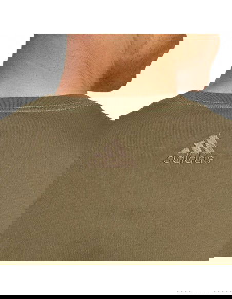 adidas Essentials Single Jersey Linear Embroidered Logo Tee M IC9280