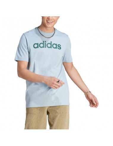 adidas Essentials Single Jersey Linear Embroidered Logo Tee M IJ8651