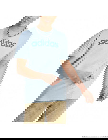 adidas Essentials Single Jersey Linear Embroidered Logo Tee M IJ8651