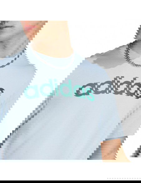 adidas Essentials Single Jersey Linear Embroidered Logo Tee M IJ8651