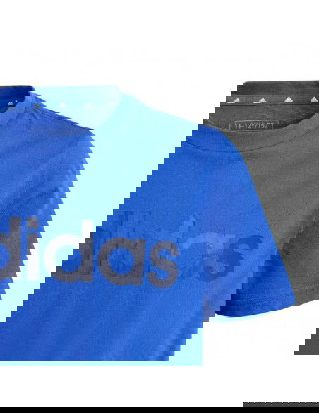adidas Essentials Linear Logo Cotton Tee Jr IB4090