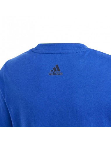 adidas Essentials Linear Logo Cotton Tee Jr IB4090